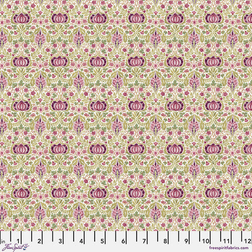 Fabric LITTLE CHINTS MULBERRY, Red House Collection, Original Morris & Co, PWWM016.MULBERRY