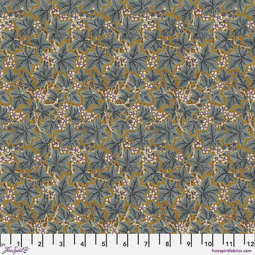 Fabric BRAMBLE SUNFLOWER, Red House Collection, Original Morris & Co, PWWM056.SUNFLOWER