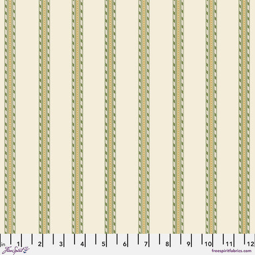 Fabric Pinstripe - Twining Vine from EMERY WALKER Collection, Original Morris & Co for Free Spirit, PWWM103.TWININGVINE