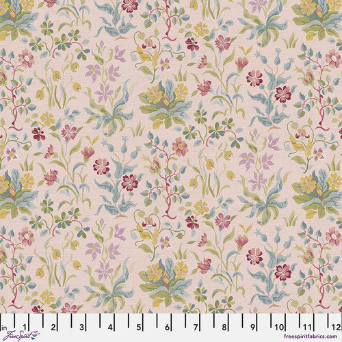 Fabric SMALL FLOWERS BY MAY ROSE, Red House Collection, Original Morris & Co, PWWM119.ROSE