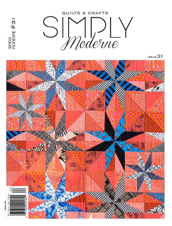 Simply Moderne QUILTMANIA Special Issue Magazine #31
