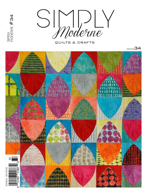 Quarterly Simply Moderne by QUILTMANIA Magazine 34 # QM-SM34GB