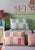 Fabric, 5 Fat 1/4s (20" X 22") bundle from Tilda, SANCTUARY Collection CARAMEL AND OCHRE, 300197