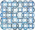 Quilt Templates DOUBLE WEDDING RING XL by Victoria Findlay-Wolfe