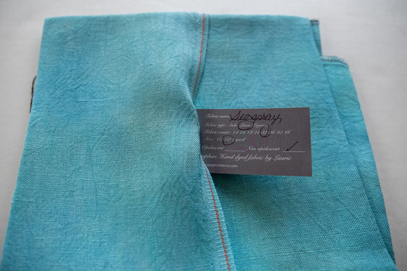 Seraphim Hand-Dyed Embroidery Linen SEA SPRAY for Cross Stitch and Embroidery Belfast 32 count, 18