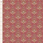 Fabric SANCTUARY ADINA MAROON by TILDA, TIL100561