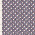 Fabric SANCTUARY COTTONFIELD EGGPLANT by TILDA, TIL100574