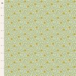 Fabric SANCTUARY DAISYDREAM PISTACHIO by TILDA, TIL100578