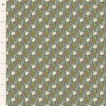 Fabric SANCTUARY COTTONFIELD GREY GREEN by TILDA, TIL100579