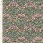 Fabric SANCTUARY LARISSA GREY GREEN by TILDA, TIL100580