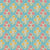 Fabric FARM FLOWERS TEAL, blenders for JUBILEE Collection by TILDA, TIL110103