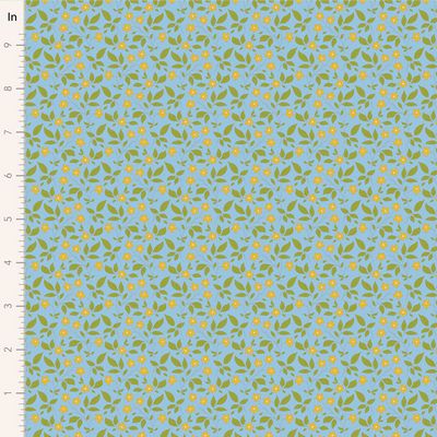 Fabric SUNDAY BRUNCH Blenders TIPSY SKY by TILDA, TIL110124
