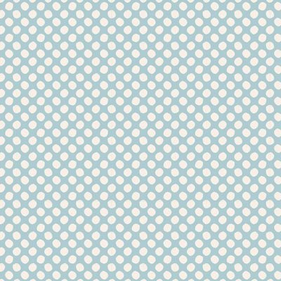 Fabric TIL130035-V11 Tilda- Basic Classics PAINT DOTS LIGHT BLUE