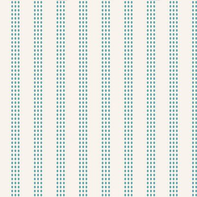 Fabric TIL130064-V11 Tilda-Tea Towels BROWNIE STRIPE TEAL