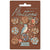 Tilda HIBERNATION Buttons Pack, 18mm/0.71"diameter, TIL 400058, 8 pieces set