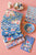 Fabric, 5 Fat 1/4s (20" X 22") bundle from Tilda, JUBILEE Collection BLUE, 300183