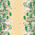 Fabric JUNGLE JAMBOREE - SUNSET - WB076, DOUBLE BORDER from SAFARI Collection by Lewis and Irene