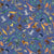 Fabric ANIMAL JIGSAW - DUSK - WB080, from SAFARI Collection by Lewis and Irene