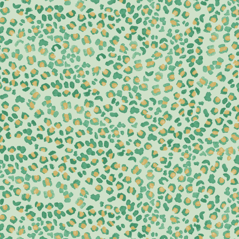 Fabric ANIMAL PRINT - FERN - WB087, from SAFARI Collection by Lewis and Irene