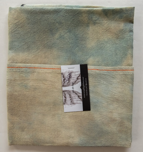 Seraphim Hand-Dyed Embroidery Linen WATER SPIRIT for Cross Stitch and Embroidery Belfast 32 count, 18.5
