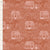 Fabric MY NEIGHBORHOOD RUST  from Tilda, Hometown Collection, TIL110059