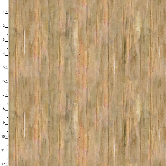 Barn Wood Quilting Fabric from the Sunflower Stampede Collection by John Keeling from 3 Wishes, 16596-TAN-CTN-D