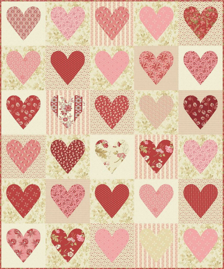 Sweetheart Pattern by Edyta Sitar from Laundry Basket Quilts, LBQ-0446-P