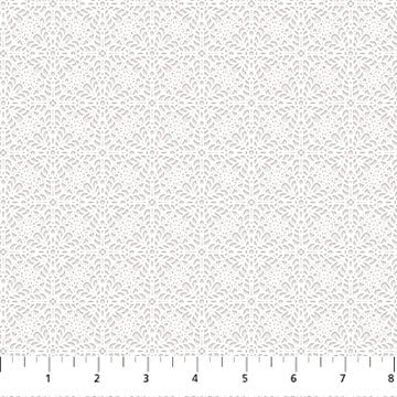Fabric Crochet Doily Off White 24901-11 from the Tea for Two Collection by Northcott Studio
