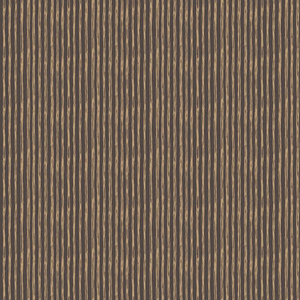 Henry Glass Fabric Stripe BROWN #2819-38 from O' Christmas Tree Collection by Annie Downs