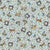 Quilting FABRIC from Lecien, One Stitch At a Time Collection by Lynnette Anderson. 35072-70 Cats, Dogs, and Birds