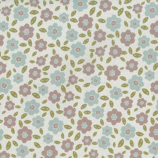 Quilting FABRIC from Lecien, One Stitch At a Time Collection by Lynnette Anderson. 35073-10 Hexagon Flowers