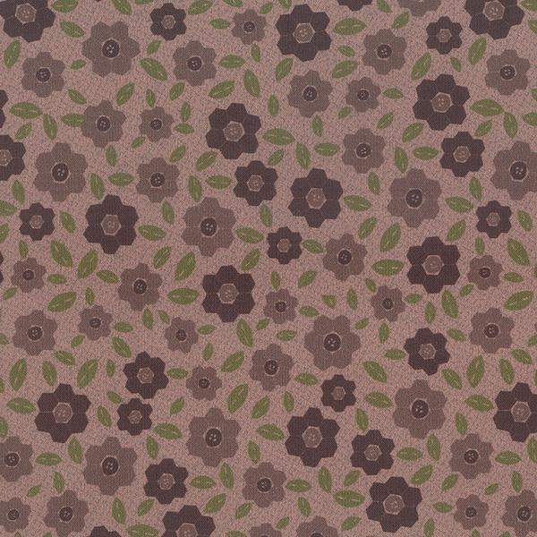 Quilting FABRIC from Lecien, One Stitch At a Time Collection by Lynnette Anderson. 35073-20 Hexagon Flowers