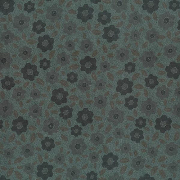 Quilting FABRIC from Lecien, One Stitch At a Time Collection by Lynnette Anderson. 35073-60 Hexagon Flowers