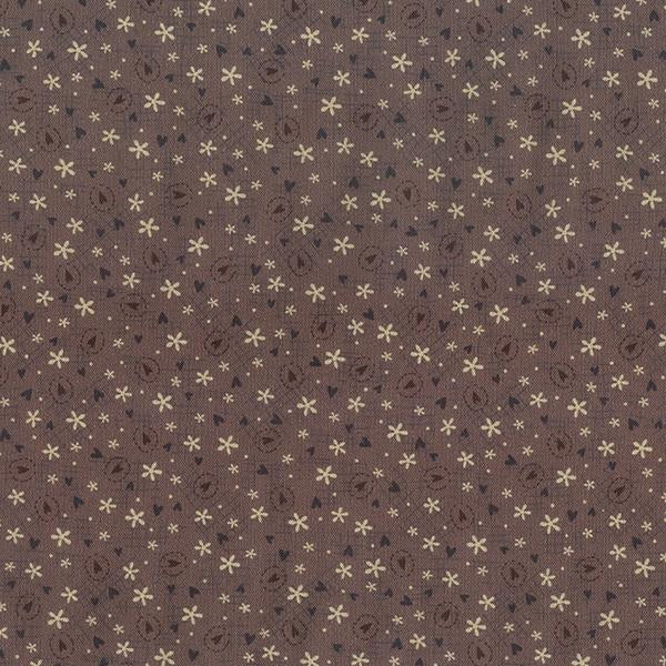 Quilting FABRIC from Lecien, One Stitch At a Time Collection by Lynnette Anderson. 35077-80 Tiny Flowers and Hearts