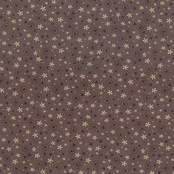Quilting FABRIC from Lecien, One Stitch At a Time Collection by Lynnette Anderson. 35077-80 Tiny Flowers and Hearts