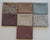 Quilting FABRIC Set# 2 of 7 fat Quarters from Lecien , One Stitch At a Time Collection by Lynnette Anderson.