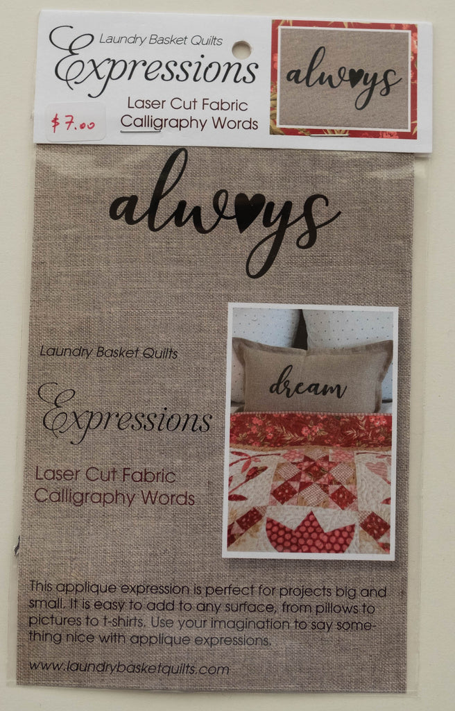Expressions ALWAYS by Edyta Sitar from Laundry Basket Quilts, LBQ-0712-E