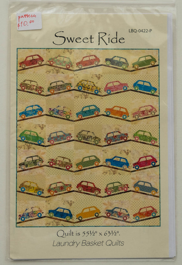 Sweet Ride Quilt Pattern by Edyta Sitar from Laundry Basket Quilts, LBQ-0422-P