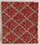 Quilting Fabric Jardin de Versailles by French General for Moda, Pattern# 1381, Trellis, Red