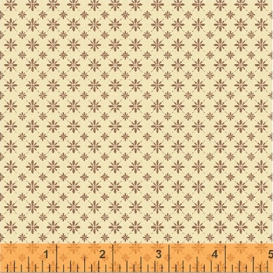 French Armoire, Sunday Dress Quilting Fabric from L'Atelier Perdu for Windham Fabrics, 51554-6. Russet