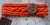 Handmade Hair Band from Elastic Cotton Yarn, Fixation, color Coral