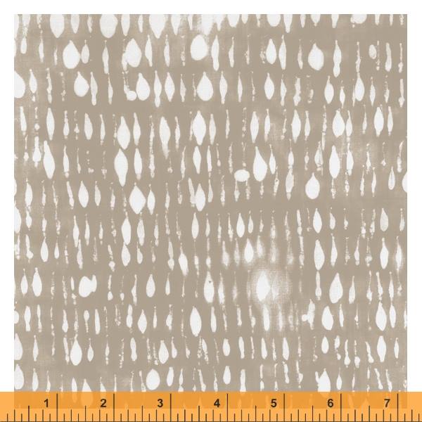 Random Thoughts Collection, Quilting Fabric Rain, Cloudstone, 52839-7 from Marcia Derse for Windham Fabrics