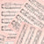 Fabric MUSIC BLUSH by Janet Wecker-Frisch from the Art Journal Collection from Riley Blake Designs, CD13040 Blush