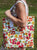 Quilted Handbag Joyful Garden In The Daylight