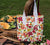 Quilted Handbag Joyful Garden In The Daylight