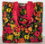 Quilted Handbag Joyful Garden At Night