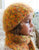 Hat, Handknit, Amelie, Orange/Green/Brown