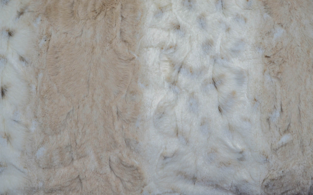 Shannon Fabrics Luxe Cuddle 58-60" Wide, Arctic Lynx