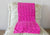 Scarf, Lace and Lurex, Hand Knit From Eclipse, Cotton/Lurex Yarn