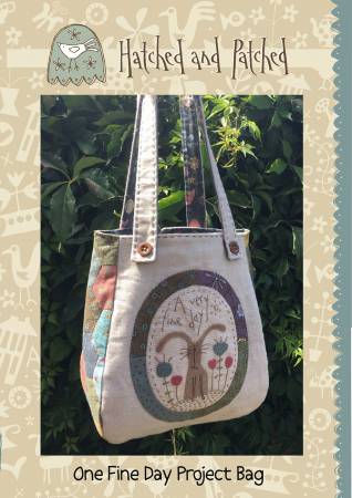 Pattern One Fine Day Project Bag # HAPB021 by Anni Downs from Hatched and Patched